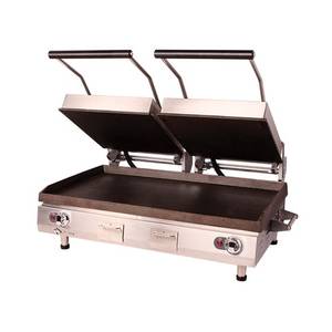Star PSC28IE 28"W Pro-Max 2.0 Panini Grill w/ Smooth Cast Iron Surface