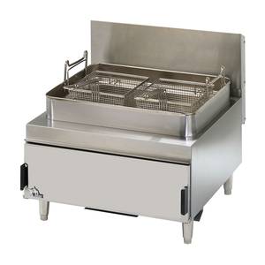 Star 630FF - Liquidation - Star-Max Countertop 30lb 70 kBTU Twin Basket Gas Fryer - Nat