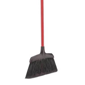 Libman Commercial 994 53" Commercial Angle Broom With Red Steel Handle