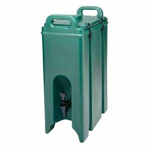Cambro 500LCD519 4-3/4 Gallon Camtainer Beverage Dispenser - Kentucky Green