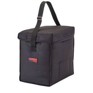 Cambro GBD13913110 GoBag 13" Small Black Insulated Food Delivery Bag