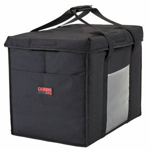 Cambro GBD211417110 GoBag 21" Large Black Insulated Food Delivery Bag