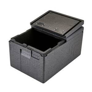 Cambro EPP180FLSW110 Cam GoBox Top Loading Insulated Food Carrier w/ Flip Lid
