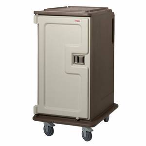 Cambro MDC1520T16194 31" Tall Profile Granite Sand Meal Delivery Cart w/ (1) Door