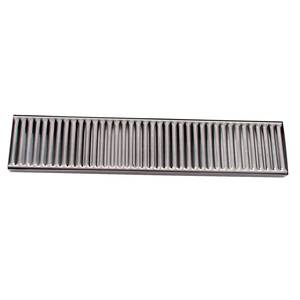TableCraft 10482 4in x 19in Stainless Steel Drip Tray