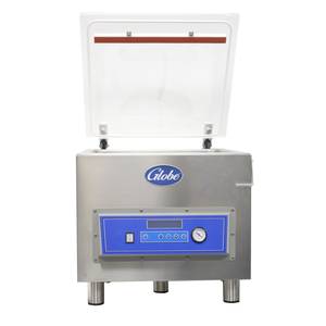 Globe GVP20A 16.5" Seal Bar Vacuum Packaging Machine With Gas Flush