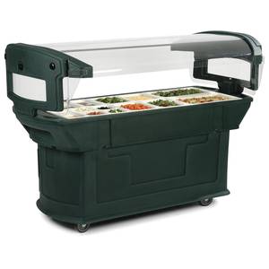 Carlisle 7711 6ft Maximizer Food Salad Bar Holds 6 Full Size Food Pans