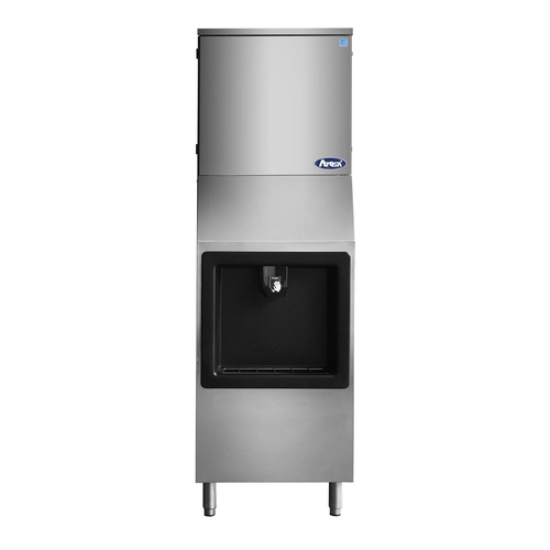 Atosa HD350-AP-161 350 lb Half-Diced Cube Hotel Ice Machine & Dispenser