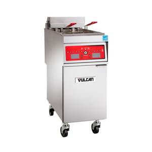 Vulcan 1ER50C 50 lb Electric Fryer w/ 10 Programmable Timers