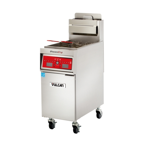 Vulcan 1TR65C PowerFry3 High Efficiency 65 lb Programmable Gas Fryer