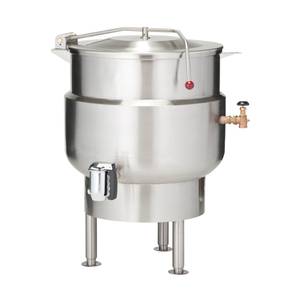 Vulcan K20DL 20 Gallon 2/3 Jacketed Direct Steam Stationary Kettle