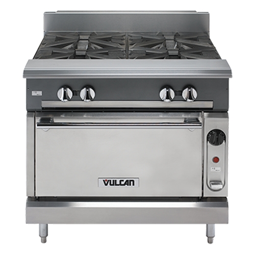 Vulcan V6B36C V Series Heavy Duty 36" 6 Burner Gas Range