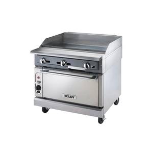 Vulcan VGM36C V Series 36" Heavy Duty Gas Griddle Range w/ Convetion Oven