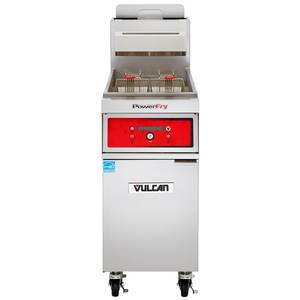 Vulcan 1TR65AF PowerFry3 21" Wide 65-70lb Solid State Gas Deep Fryer