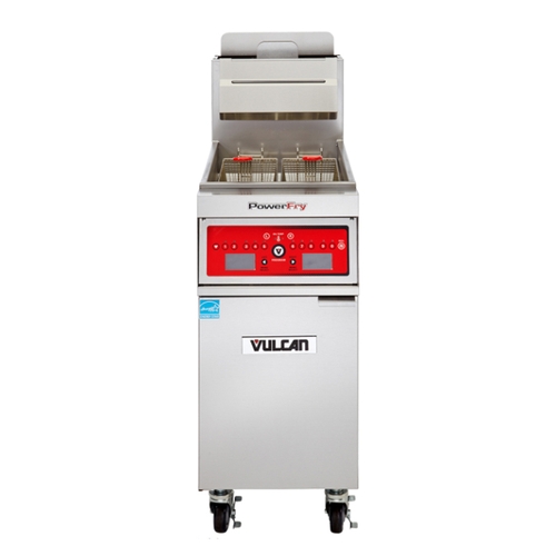 Vulcan 1VK65AF PowerFry5 High Efficiency 65 lb Gas Fryer w/ Filtration