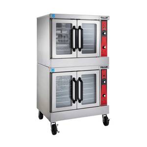 Vulcan VC66ED Double-Deck Full Size Electric Bakery Depth Convection Oven