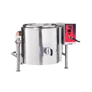 Vulcan K40GL 40 Gallon 2/3 Jacketed Gas Stainless Steel Stationary Kettle