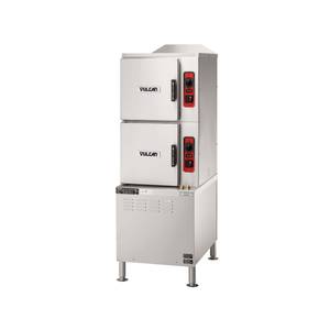 Vulcan C24ET10 ET Series Electric 10 Pan Convection Steamer w/ 24" Base