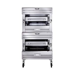 Vulcan VBI2 V-Series Heavy Duty Double Stack Gas Infrared Broiler