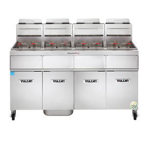 Vulcan 4TR45AF PowerFry3™ 45-50 lb High Efficiency (4) Vat Gas Fryer