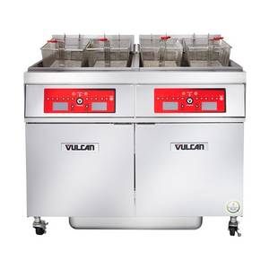 Vulcan 4ER50CF Electric 50 lb Per Vat (4) Battery Programmable Fryer
