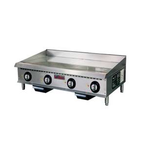 Ikon ITG-48E 48" Countertop Electric Griddle Griddle w/ 1" Thick Plate