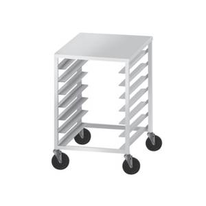 Advance Tabco PDB7 Mobile Aluminum 7 Box Capacity Pizza Dough Box Rack