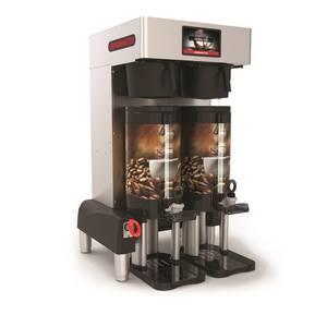 Grindmaster-Cecilware PBC-2VS PrecisionBrew Vacuum Shuttle Double Coffee Brewer With Stand
