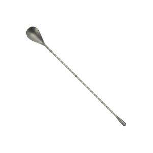 Winco BABS-12CS After 5 Crafted Steel Finish 12" Bar Spoon