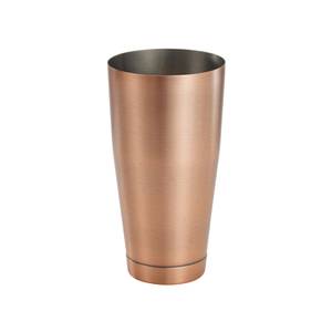 Winco BASK-28AC After 5 Antique Copper Finish 28 oz Shaker Cup