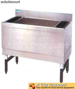 Supreme Metal SLI-12-24-7 Insulated Ice Bin 18" x 24" w/ Cold Plate