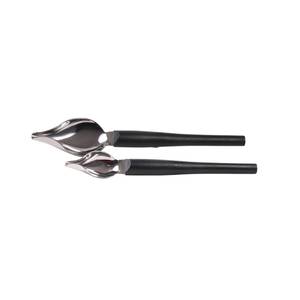 Mercer Culinary M35147 Tapered Tip Precision Spoon Set w/ Large & Small Spoons