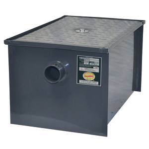 BK Resources BK-GT-50 50 lb Grease Trap Interceptor 25 Gallons Per Minute