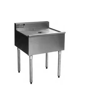 Eagle Group WB2-18 1800 Series 24 x 20 Stainless Underbar Drainboard Unit