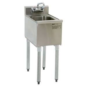 Eagle Group MA2-22-X 2200 Series 12" x 24" 304 Stainless Steel Underbar Handsink