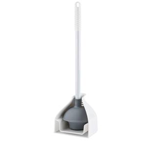 Libman Commercial 598 24" Premium Toilet Plunger with Storage Caddy