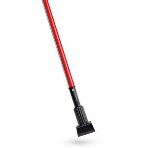 Libman Commercial 983 58½" Red Steel Handle Mop Handle with Hanger Hole