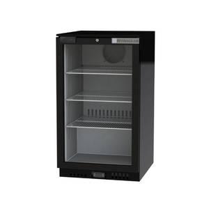 Beverage Air CT96HC-1-B 5.9cu. ft Coutertop Glass Door Reach-In Display Refrigerator