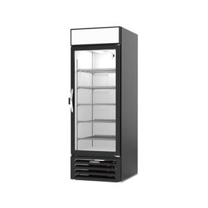 Beverage Air MMF23HC-1-B-IQ MarketMax Single Glass Door Reach-In Freezer Merchandiser