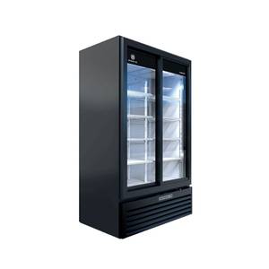 Beverage Air MT49-1-SDB Marketeer™ 39.03cu ft Black 2 Door Refrigerated Merchandiser