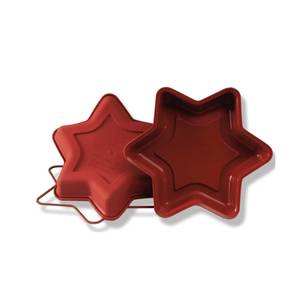Louis Tellier SFT201 UniFLEX Non-Stick 10-1/4" Small Star Silicone Mold