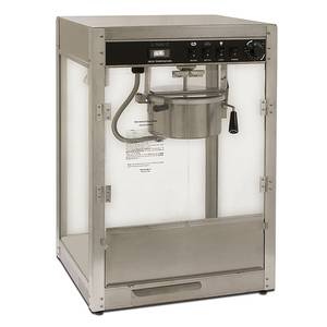 Benchmark 11147 - On Clearance - Silver Screen 14 oz Commercial Popcorn Machine 120v