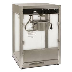 Benchmark 11087 Silver Screen 8 oz Commercial Popcorn Machine 120v
