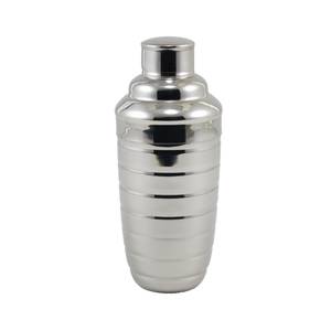 Winco BS-3B 24 oz 3-Piece Stainless Steel Beehive Cocktail Shaker Set