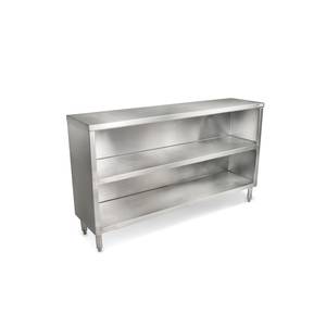 John Boos EDSC8-1548-X 48" x 15" Stainless Dish Storage Cabinet 