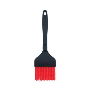 ChefMaster 90249 3" Heat Resistant Basting Brush w/ Red Silicone Bristles