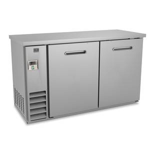 Kelvinator KCHBB60SS 60" Back Bar Cooler with Stainless Steel Exterior