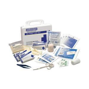 25 Person First Aid Kit w/ Plastic Case