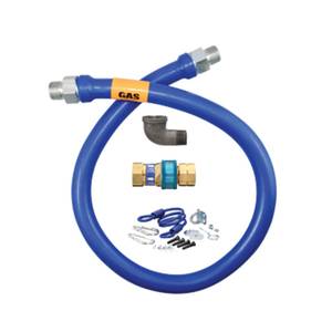 Dormont 1675BPQR72 72" Blue Hose™ 3/4" Basic Moveable Gas Connector Kit 