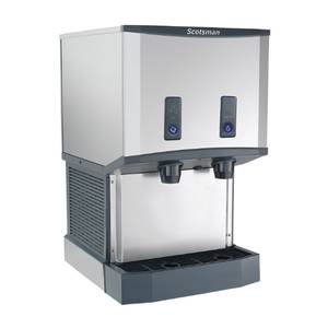 Scotsman HID525WB-1 Meridian™ H2 Nugget 500lb Push Button Ice & Water Dispenser